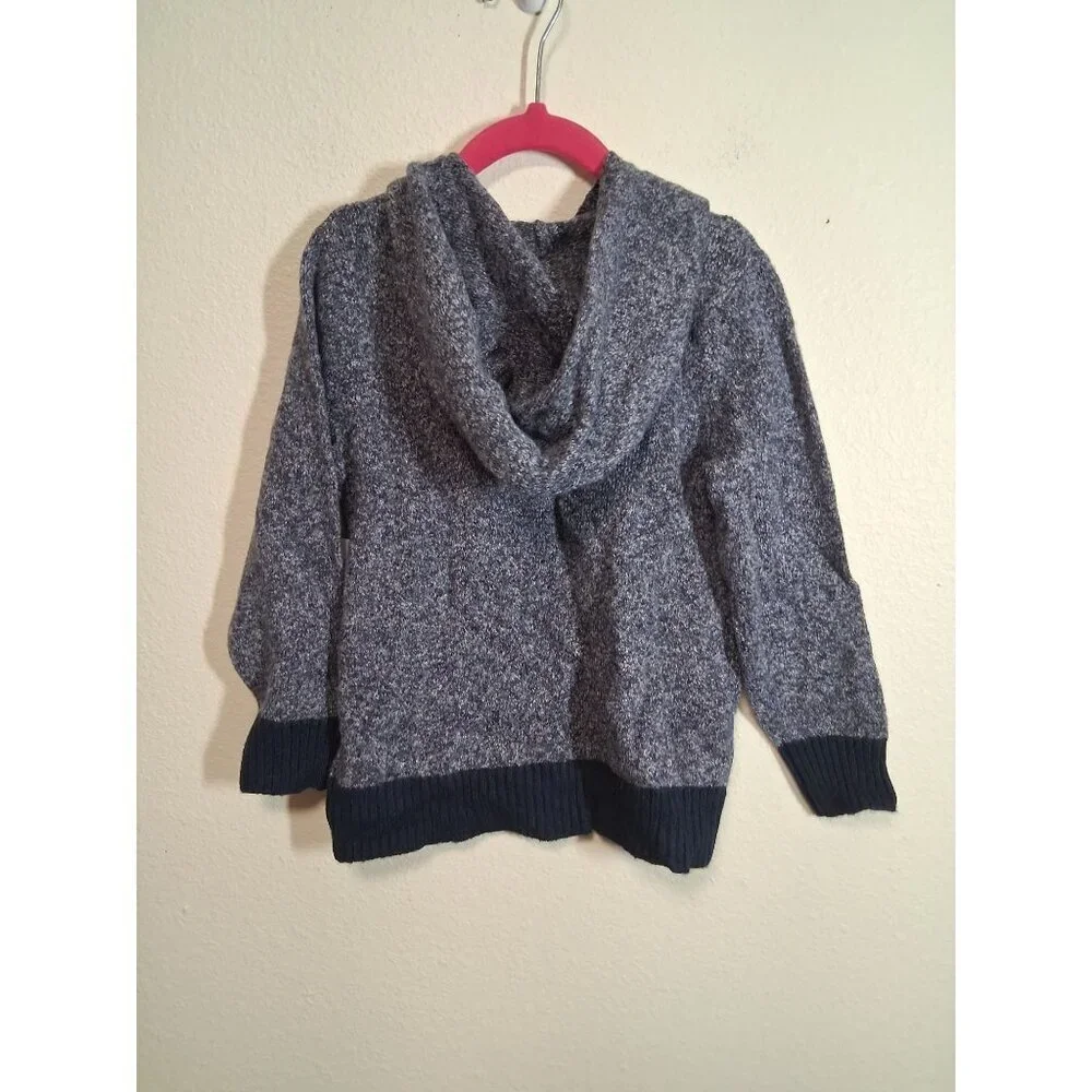 NWT Old Navy Sweater Hoodie Knit Casual Winter Blue Size 4T